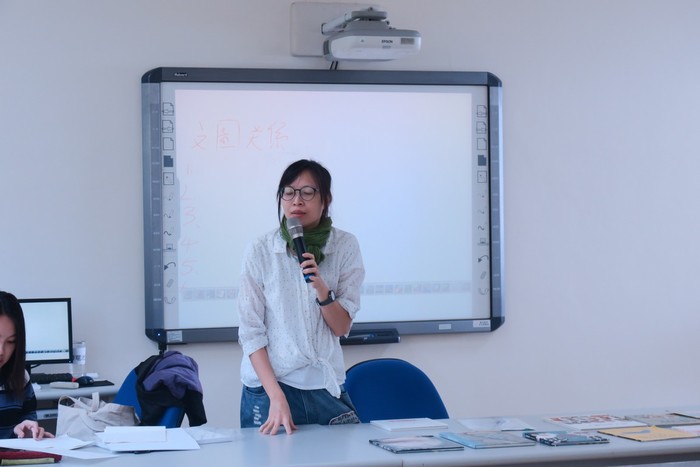 詩與圖的交界工作坊，21  Nov. 2019／文7001／國立中山大學／高雄圖片