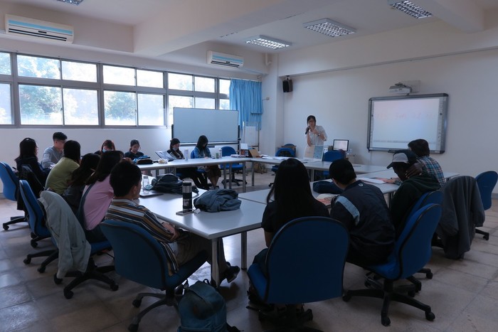 詩與圖的交界工作坊，21  Nov. 2019／文7001／國立中山大學／高雄圖片