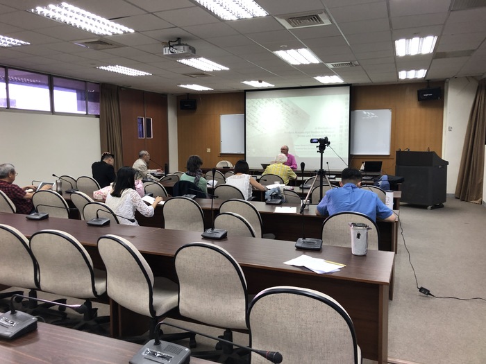 A workshop on Modern Manuscript Studies in Transit: Terms and Translatability (I)  25 Oct.2019 /文LA7006 /NSYSU /Kaohsuing圖片